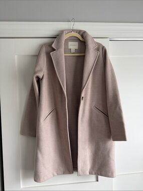 Cynthia Rowley wool blend trench coat